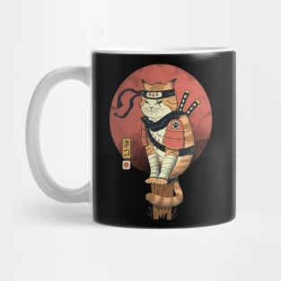 Samurai cat Mug